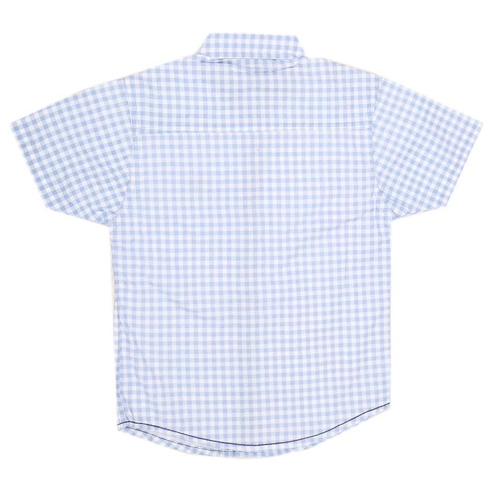 Boys Half Sleeves Casual Shirt - Blue, Kids, Boys Shirts, Chase Value, Chase Value