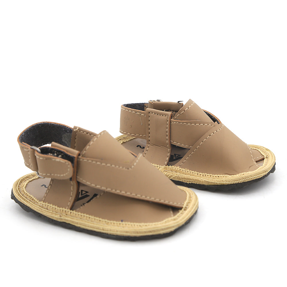 Newborn Boys Peshawari - Light Brown, Kids, NB Shoes And Socks, Chase Value, Chase Value