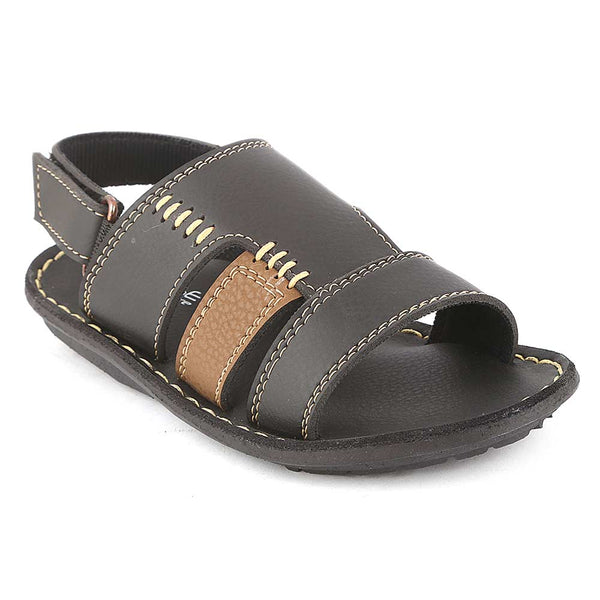 Boys Sandals (1104-A) - Black - test-store-for-chase-value