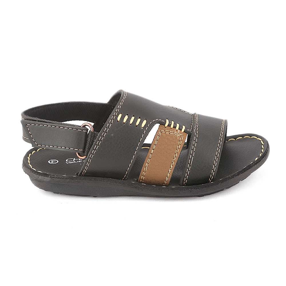 Boys Sandals (1104-A) - Black - test-store-for-chase-value