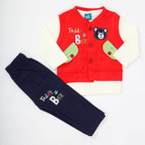 Newborn Boys Full Sleeves Suit - Red, Kids, NB Boys Sets And Suits, Chase Value, Chase Value