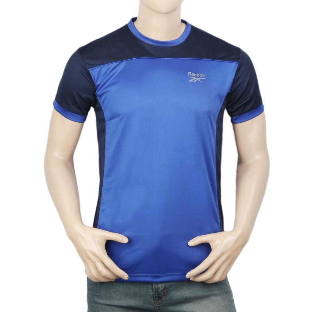 Men's Half Sleeves T-Shirt - Royal Blue, Men, T-Shirts And Polos, Chase Value, Chase Value