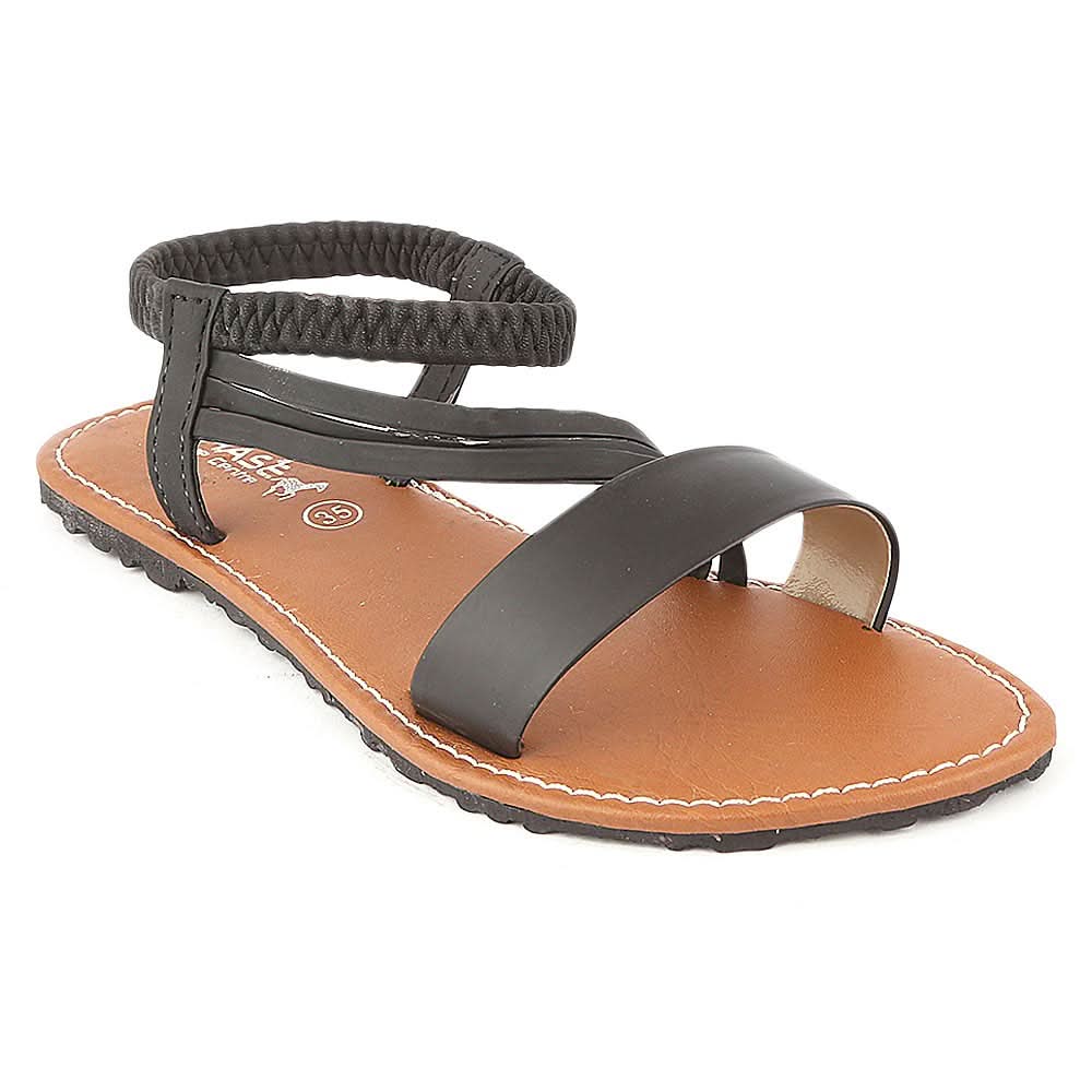 Girls Slipper  (711 A) - Black, Kids, Girls Slippers, Chase Value, Chase Value