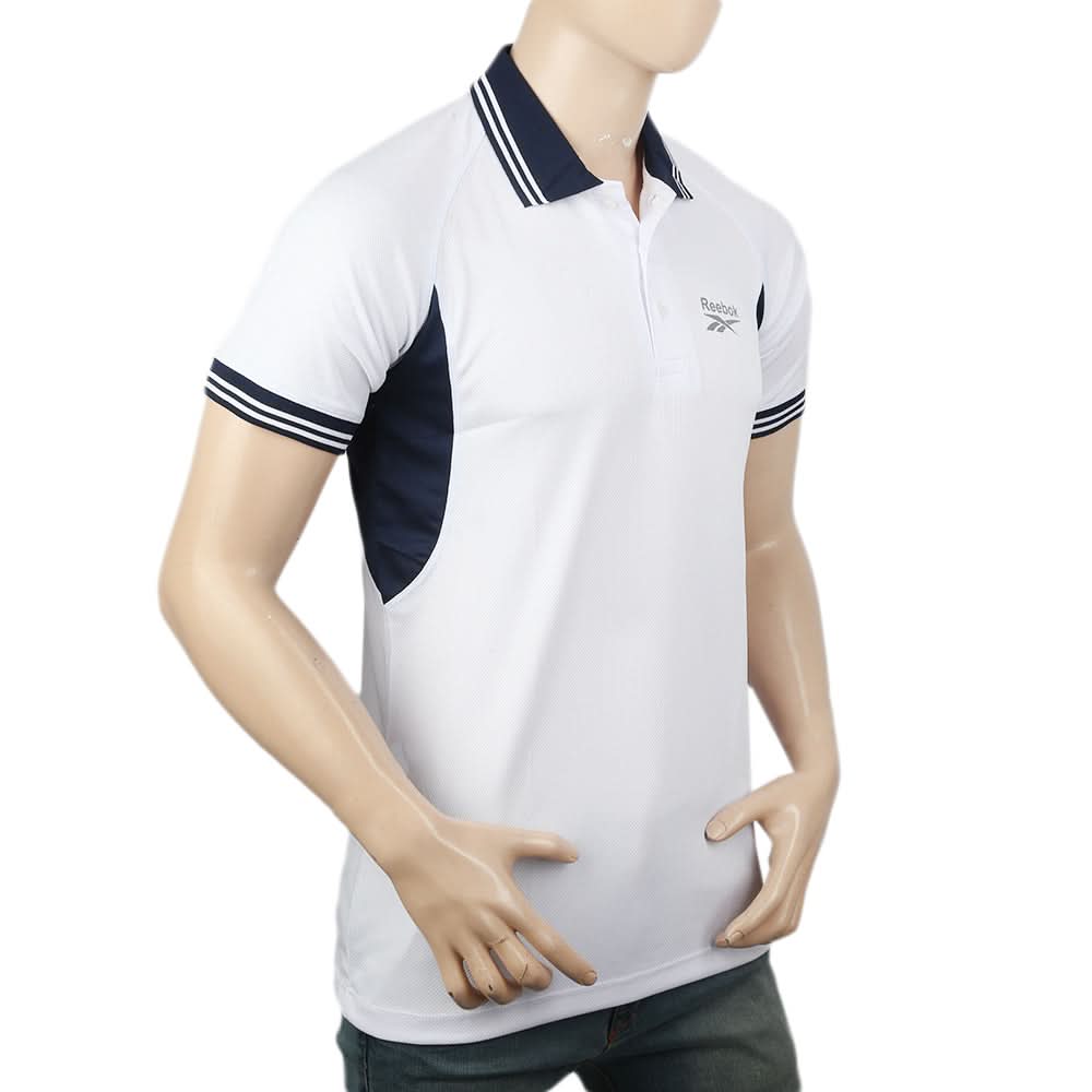 Men's Half Sleeves Polo T-Shirt - White, Men, T-Shirts And Polos, Chase Value, Chase Value