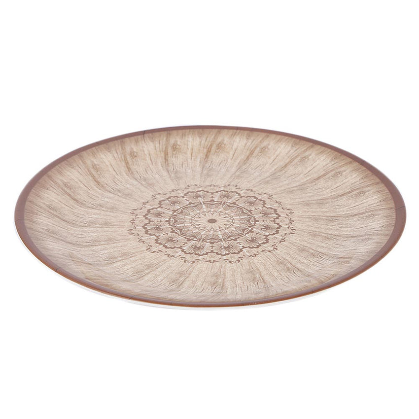 Melamine Flat Plate - Brown, Home & Lifestyle, Serving And Dining, Chase Value, Chase Value