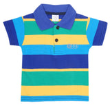 Boys Yarn Dyed T-Shirt - Multi, Kids, Boys T-Shirts, Chase Value, Chase Value