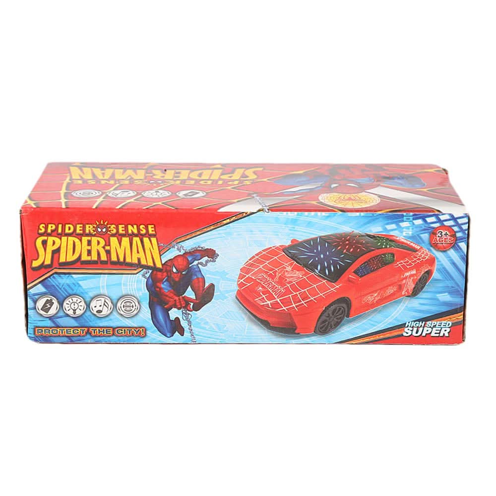 Spiderman Car - Red, Kids, Non-Remote Control, Chase Value, Chase Value