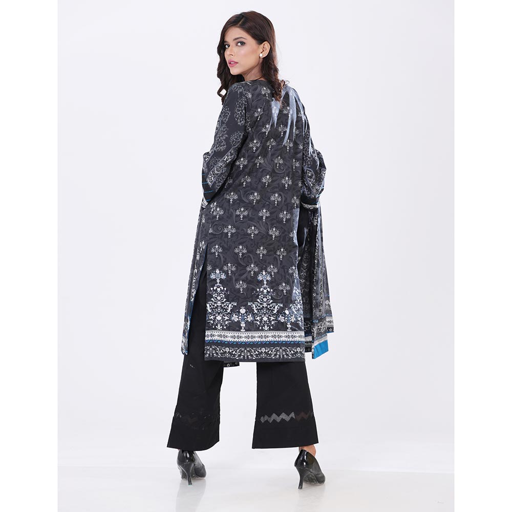 Eminent Digital Printed 3 Pcs Un-Stitched Suit - 17, Women, 3Pcs Shalwar Suit, Eminent, Chase Value