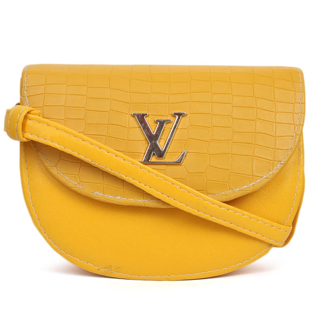 Women's Shoulder Bag - Yellow, Women, Bags, Chase Value, Chase Value