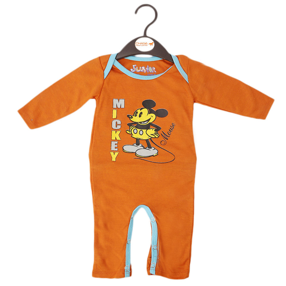 Newborn Boys Full Sleeves Printed Romper Pack Of 4, Kids, NB Boys Rompers, Chase Value, Chase Value