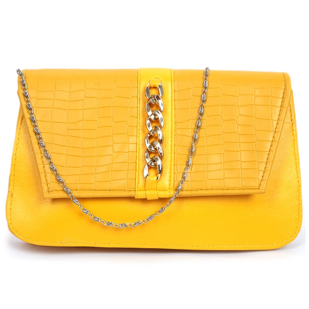 Women's Clutch - Yellow, Women, Clutches, Chase Value, Chase Value