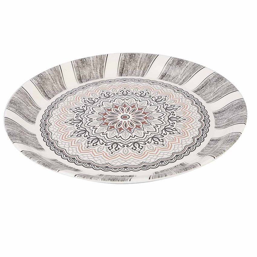 Melamine Rice Plate - Grey, Home & Lifestyle, Serving And Dining, Chase Value, Chase Value