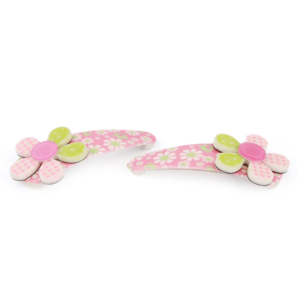 Girls Hair Pin 2 Pcs- Pink, Kids, Hair Accessories, Chase Value, Chase Value