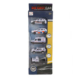 Die Cast 5 Pcs Car Set For Kid - White, Kids, Sports, Chase Value, Chase Value