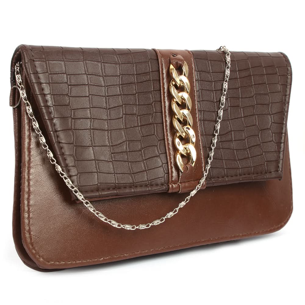 Women's Clutch - Coffee, Women, Clutches, Chase Value, Chase Value