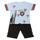 Boys Half Sleeves Suit - Blue, Kids, Boys Sets And Suits, Chase Value, Chase Value