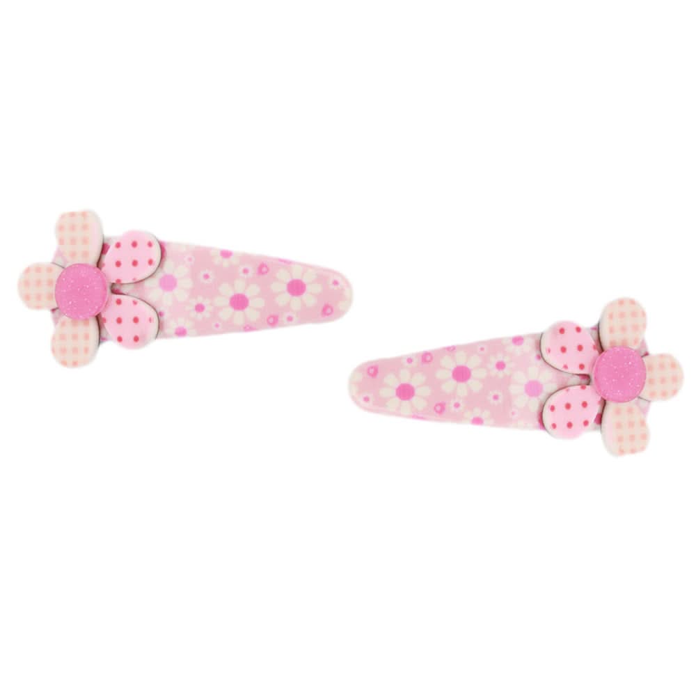 Girls Hair Pin 2 Pcs- Light Pink, Kids, Hair Accessories, Chase Value, Chase Value