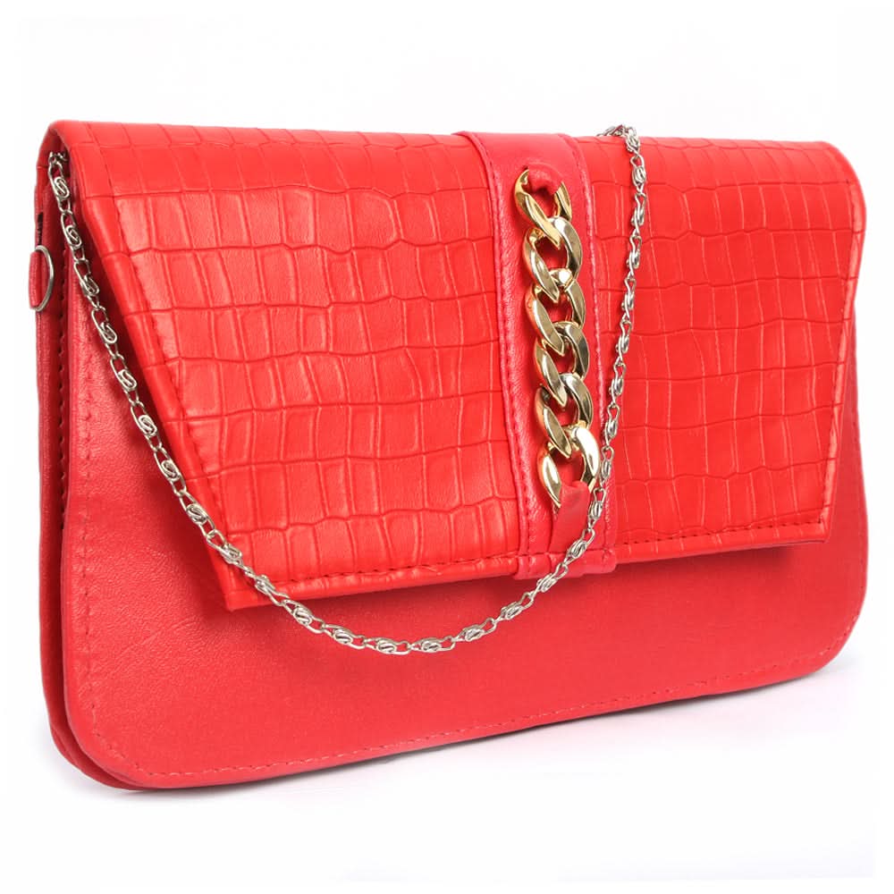 Women's Clutch - Red, Women, Clutches, Chase Value, Chase Value