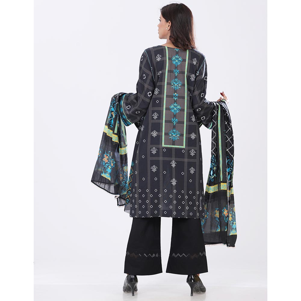 Eminent Digital Printed 3 Pcs Un-Stitched Suit - 20, Women, 3Pcs Shalwar Suit, Eminent, Chase Value
