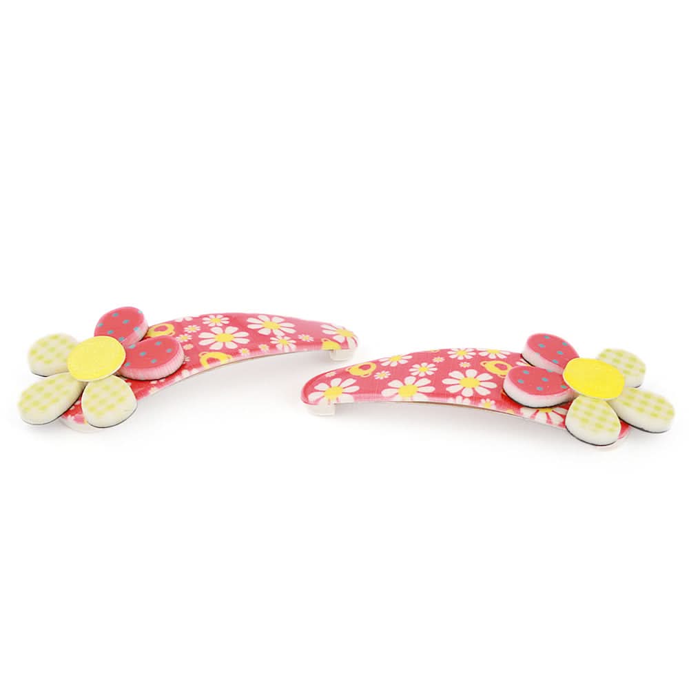 Girls Hair Pin 2 Pcs- Red, Kids, Hair Accessories, Chase Value, Chase Value