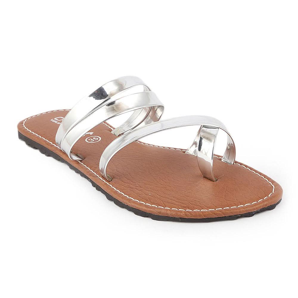 Girls Slipper  (07-A) - White, Kids, Girls Slippers, Chase Value, Chase Value