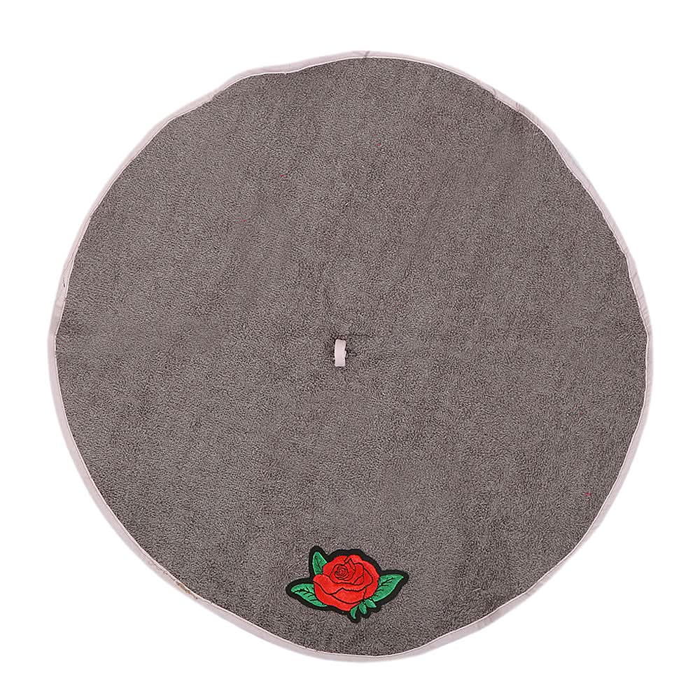 Hanging Round Towel 22x22 - Grey, Home & Lifestyle, Kitchen Towels, Chase Value, Chase Value