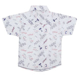 Boys Printed Casual Shirt - Steel Grey, Kids, Boys Shirts, Chase Value, Chase Value