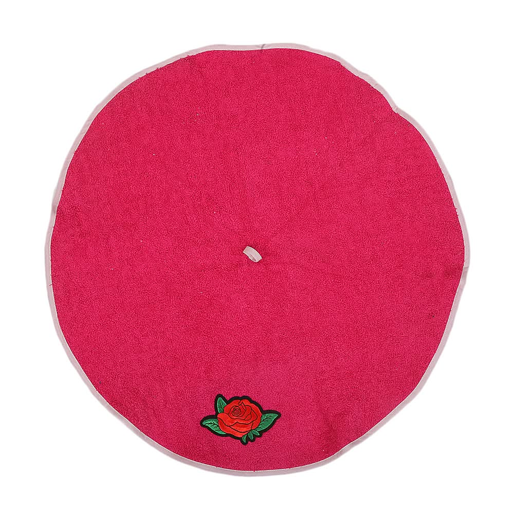 Hanging Round Towel 22x22 - Pink, Home & Lifestyle, Kitchen Towels, Chase Value, Chase Value
