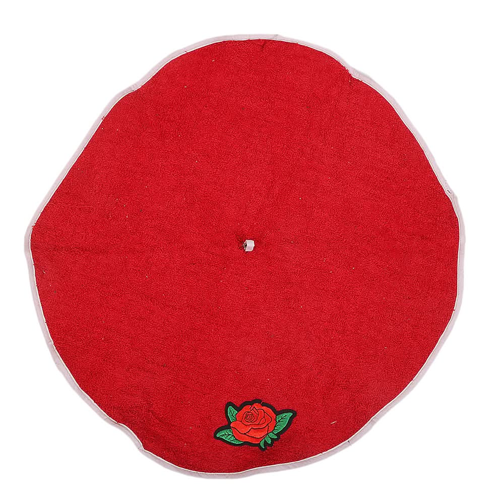 Hanging Round Towel 22x22 - Red, Home & Lifestyle, Kitchen Towels, Chase Value, Chase Value