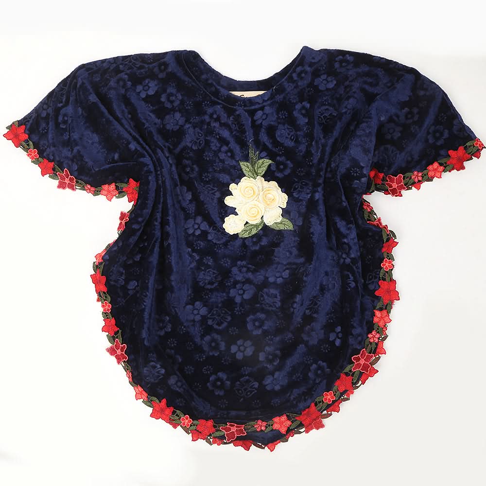 Girls Butterfly Top - Navy Blue, Kids, Tops, Chase Value, Chase Value