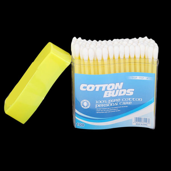 Cotton Buds - Yellow, Beauty & Personal Care, Health & Hygiene, Chase Value, Chase Value