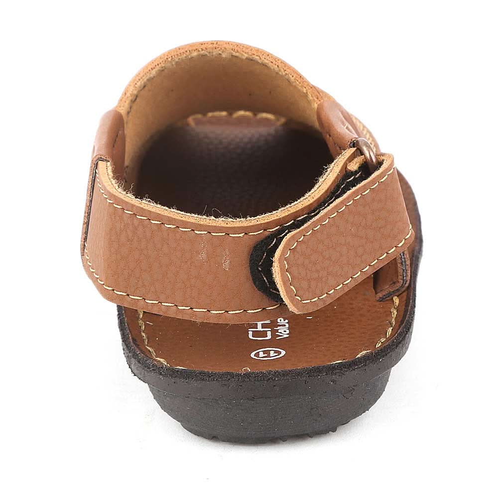 Boys Peshawari Sandals (1018-A) - Black - test-store-for-chase-value