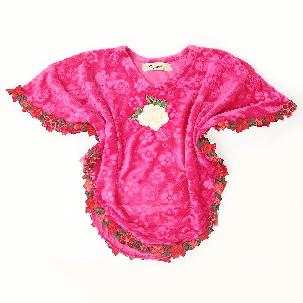 Girls Butterfly Top - Pink, Kids, Tops, Chase Value, Chase Value