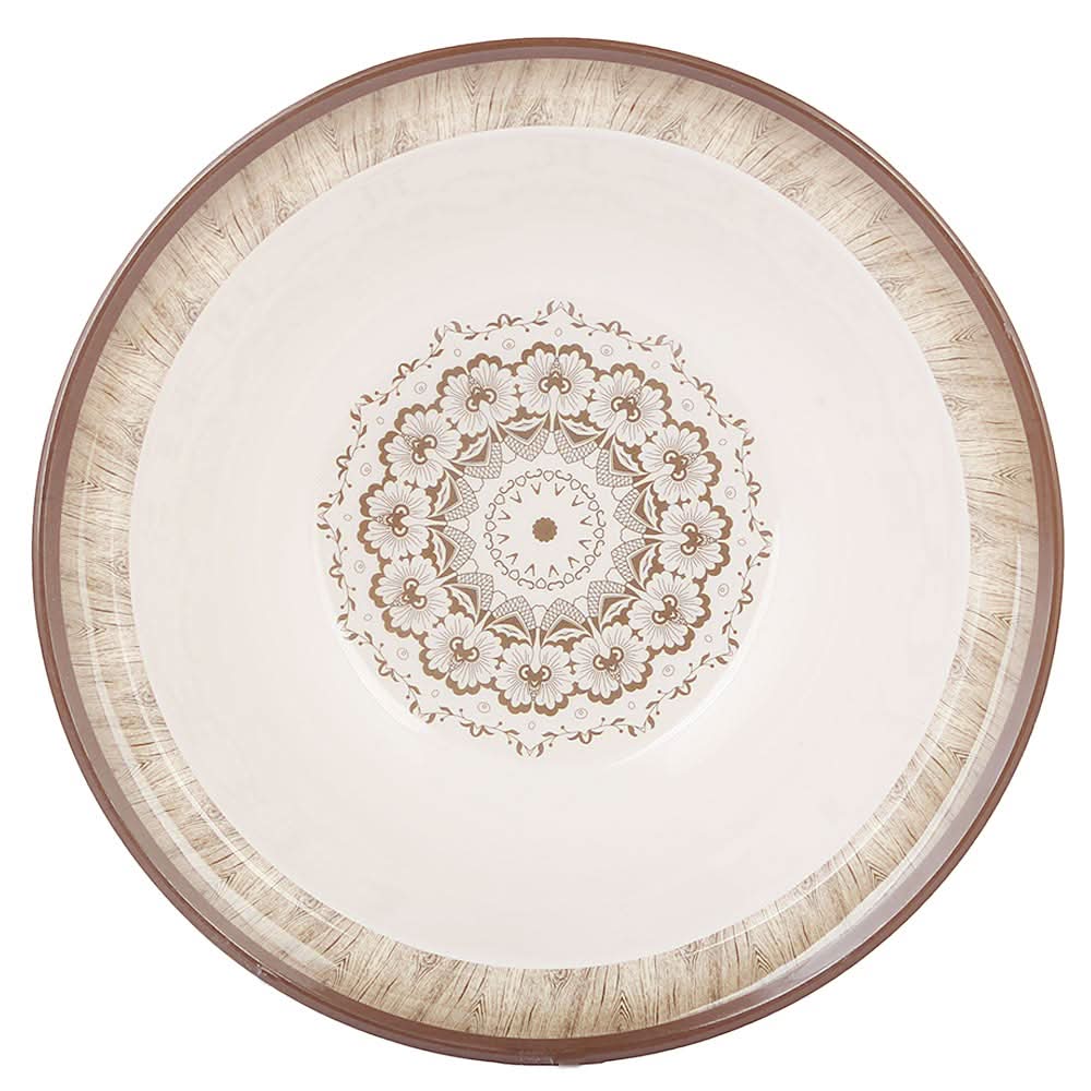 Melamine Large Bowl - Brown, Home & Lifestyle, Serving And Dining, Chase Value, Chase Value
