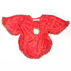 Girls Butterfly Top - Red, Kids, Tops, Chase Value, Chase Value