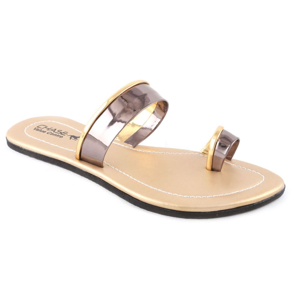 Women's Slipper (J-502) - Golden, Women, Slippers, Chase Value, Chase Value