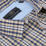 Men's Eminent Check Shirt - Beige, Men, Shirts, Eminent, Chase Value
