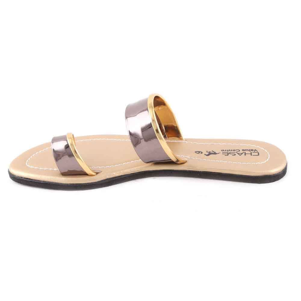 Women's Slipper (J-502) - Golden, Women, Slippers, Chase Value, Chase Value