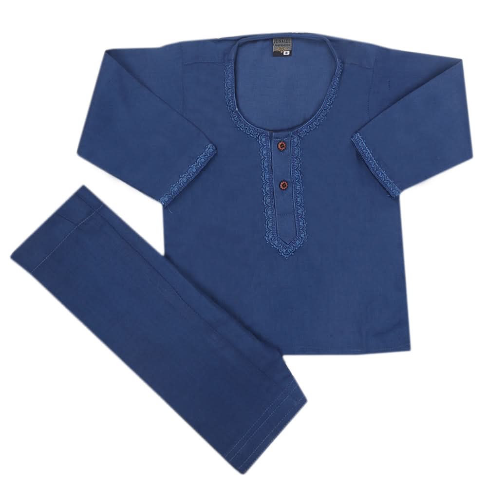 Newborn Boys Shalwar Suit - Blue, Kids, Newborn Boys Shalwar Suits, Chase Value, Chase Value
