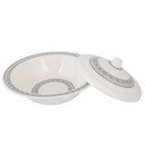 Melamine Bowl With Lid - Grey, Home & Lifestyle, Serving And Dining, Chase Value, Chase Value