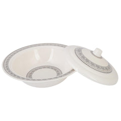 Melamine Bowl With Lid - Grey, Home & Lifestyle, Serving And Dining, Chase Value, Chase Value