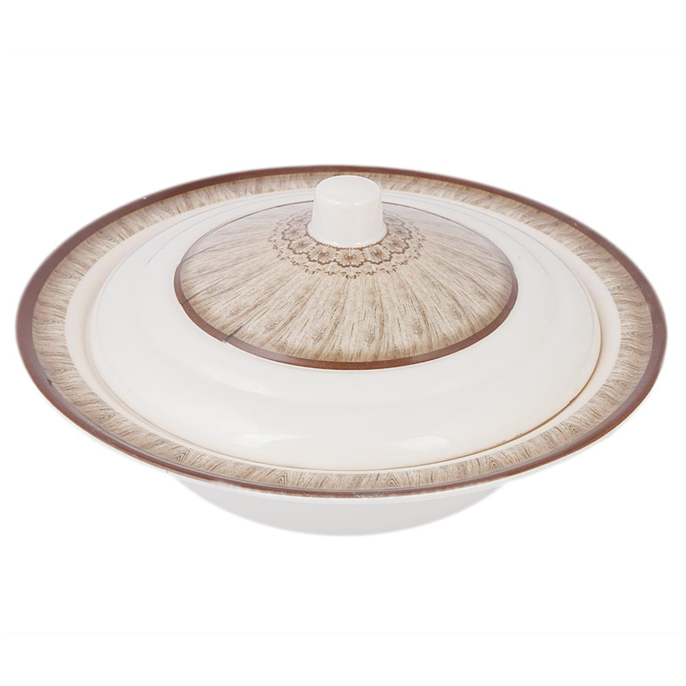 Melamine Bowl With Lid - Brown, Home & Lifestyle, Serving And Dining, Chase Value, Chase Value