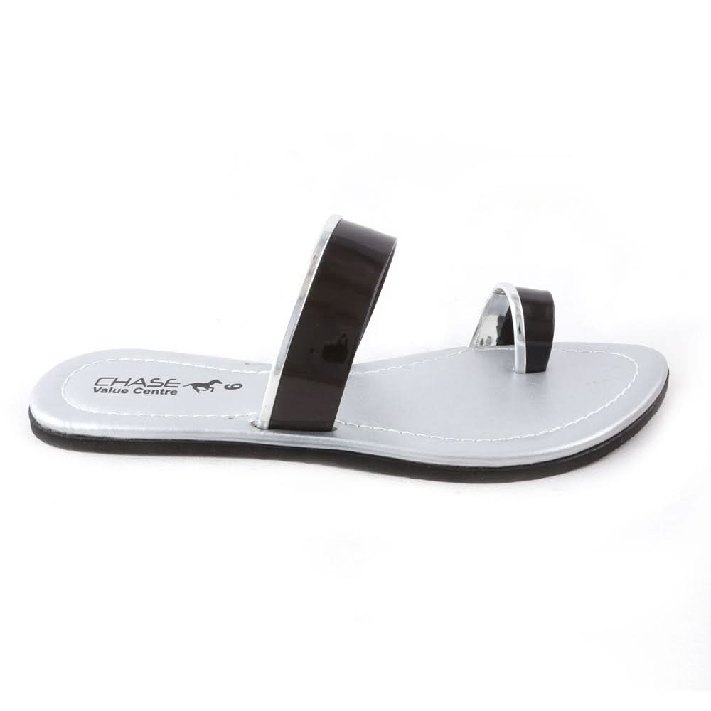 Women's Slipper (J-502) - Silver, Women, Slippers, Chase Value, Chase Value