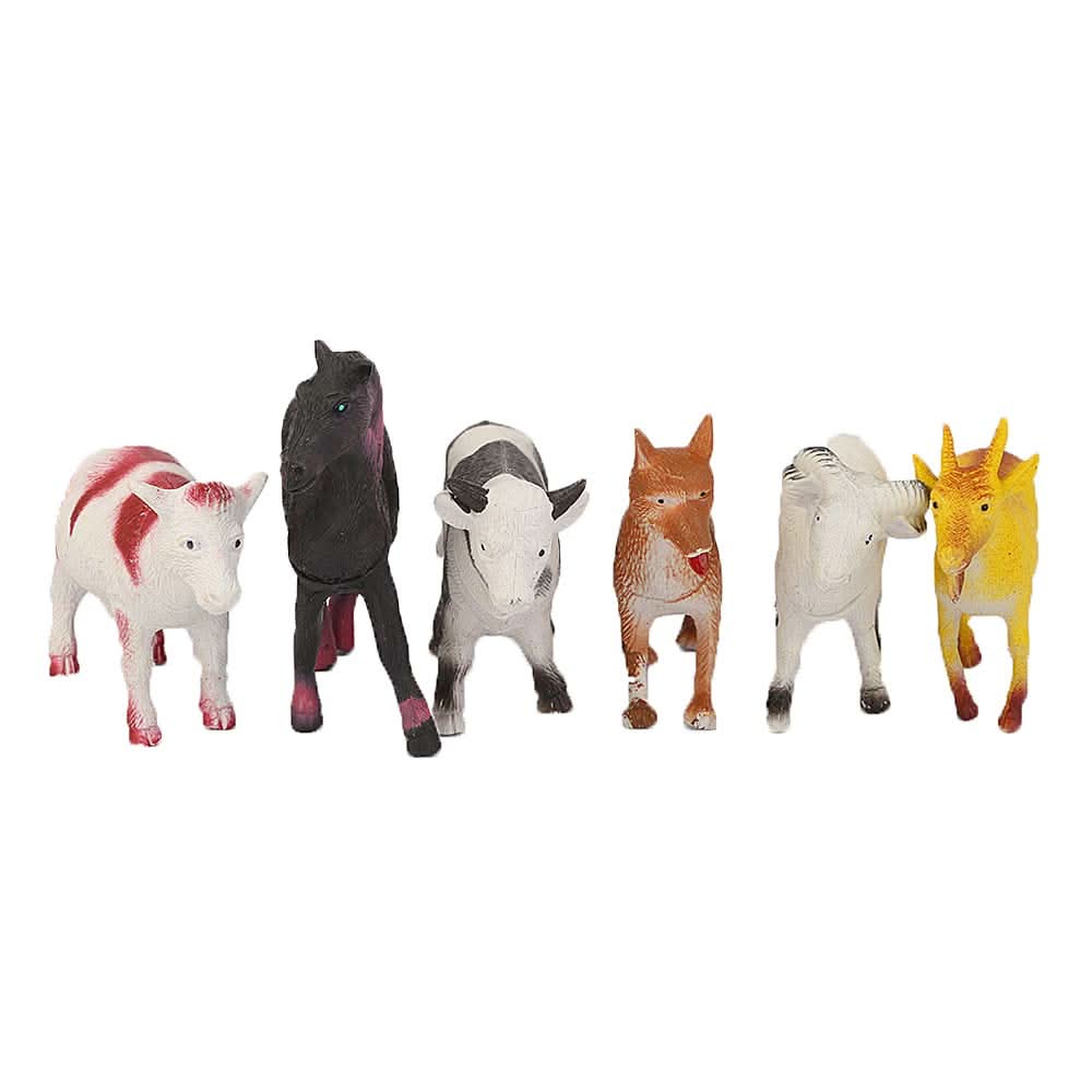 Wild Animals For Kids 6 Pcs For Kid - Multi, Kids, Animals, Chase Value, Chase Value