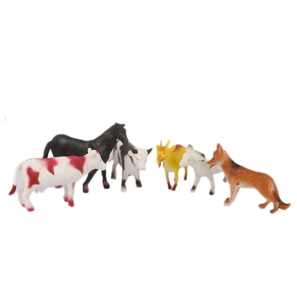 Wild Animals For Kids 6 Pcs For Kid - Multi, Kids, Animals, Chase Value, Chase Value