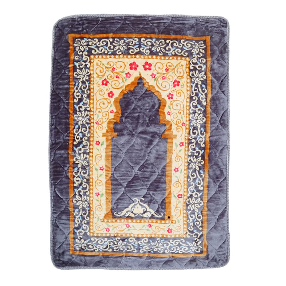 Ja-e-Namaaz Foam Printed New 1099 - Grey, Home & Lifestyle, Mats, Chase Value, Chase Value