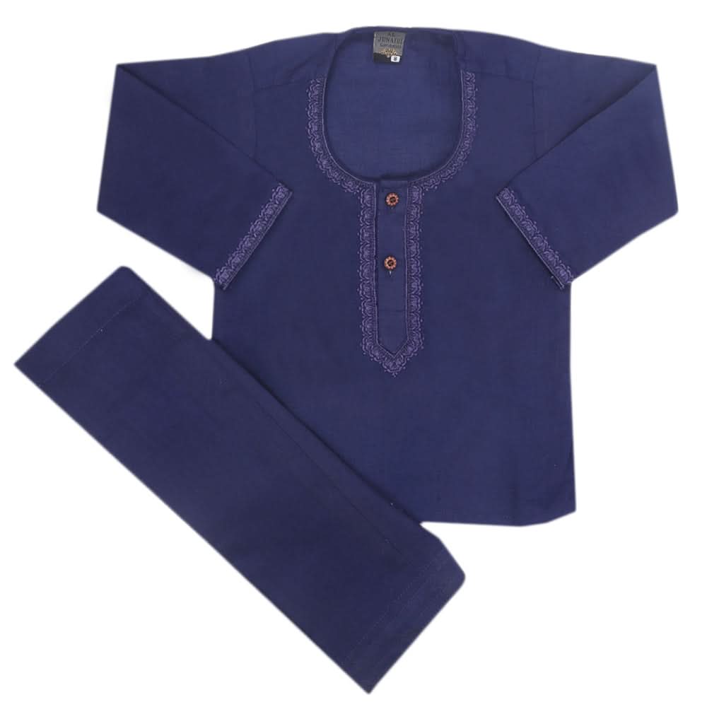 Newborn Boys Shalwar Suit - Dark Blue, Kids, Newborn Boys Shalwar Suits, Chase Value, Chase Value