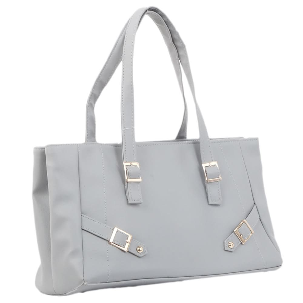 Women's Shoulder Bag H-69 - Light Grey, Women, Bags, Chase Value, Chase Value
