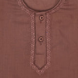 Newborn Boys Shalwar Suit - Brown, Kids, Newborn Boys Shalwar Suits, Chase Value, Chase Value