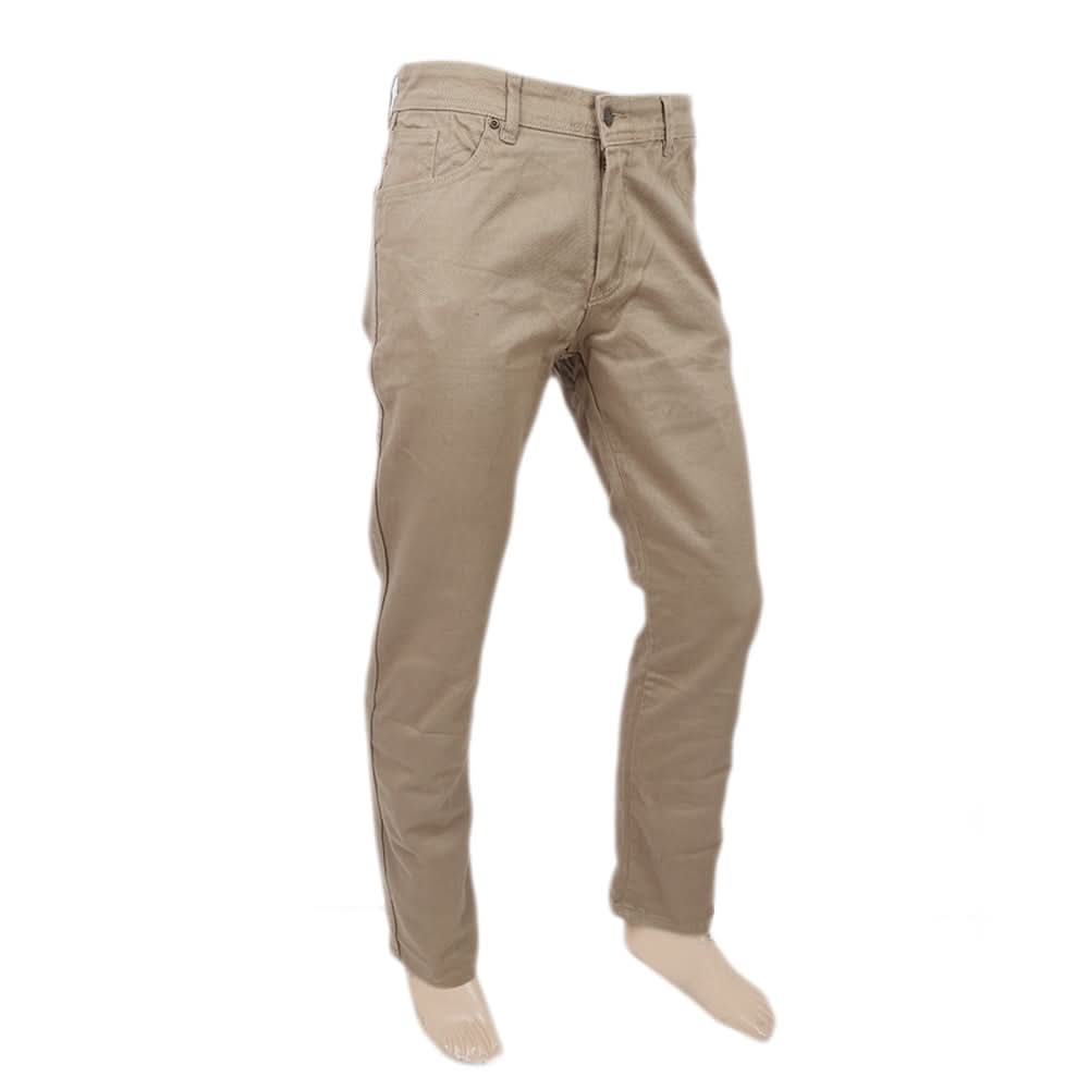 Men’s Wrangler Cotton Drill Pant - Beige, Men, Casual Pants And Jeans, Chase Value, Chase Value